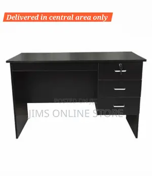 Office Table 120cm Black Colour