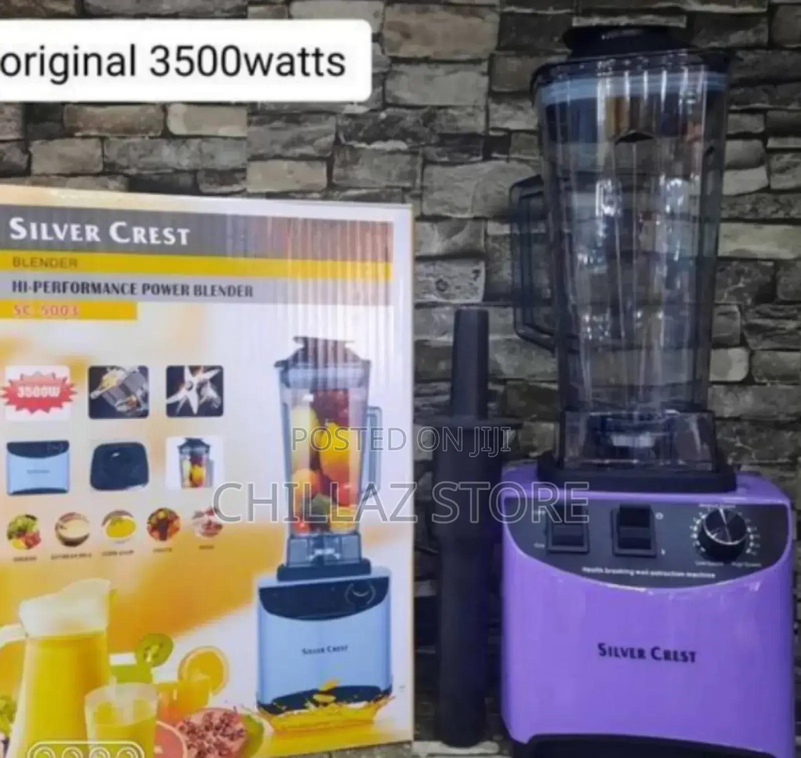Electric Sliver Crest Blender