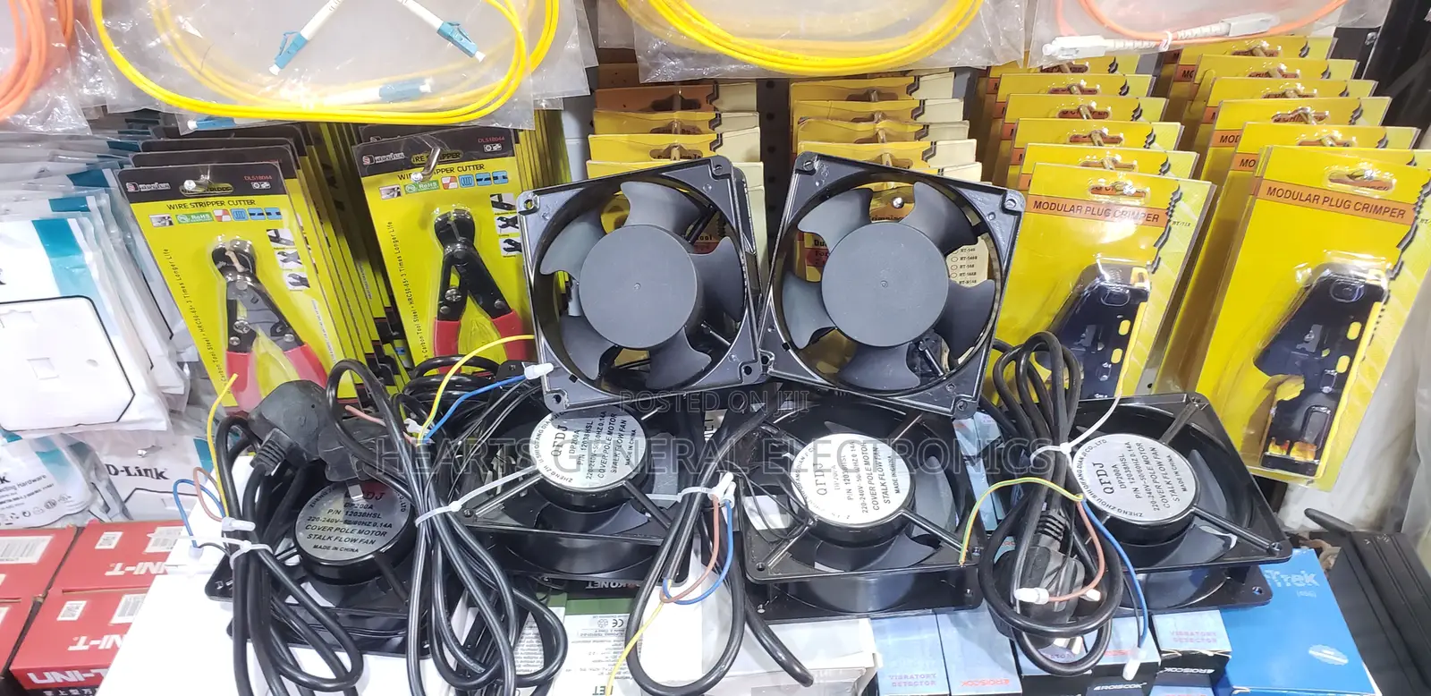 Rack Cabinet Cooling Fans (Airflow Fan)