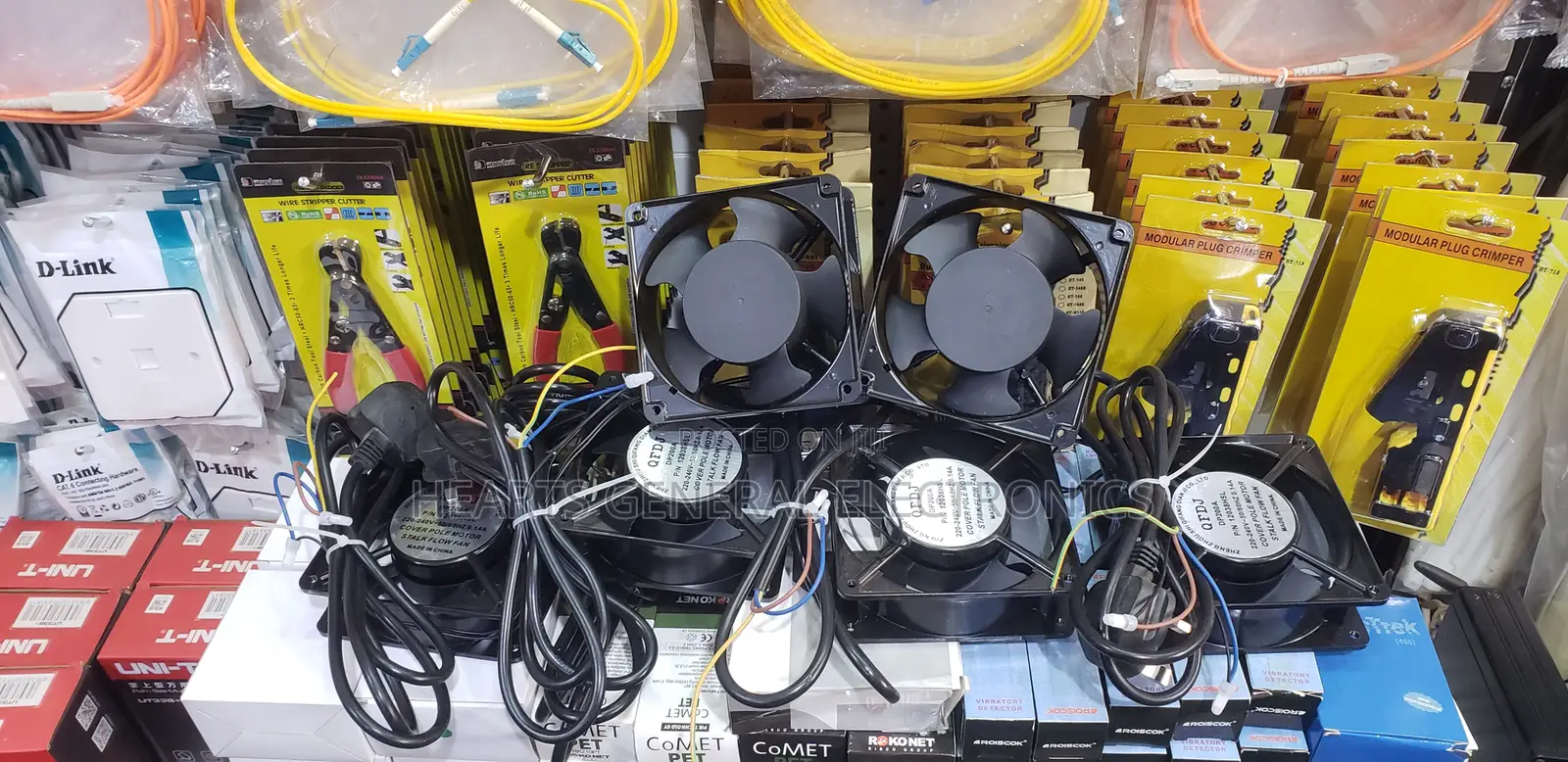 Rack Cabinet Cooling Fans (Airflow Fan)