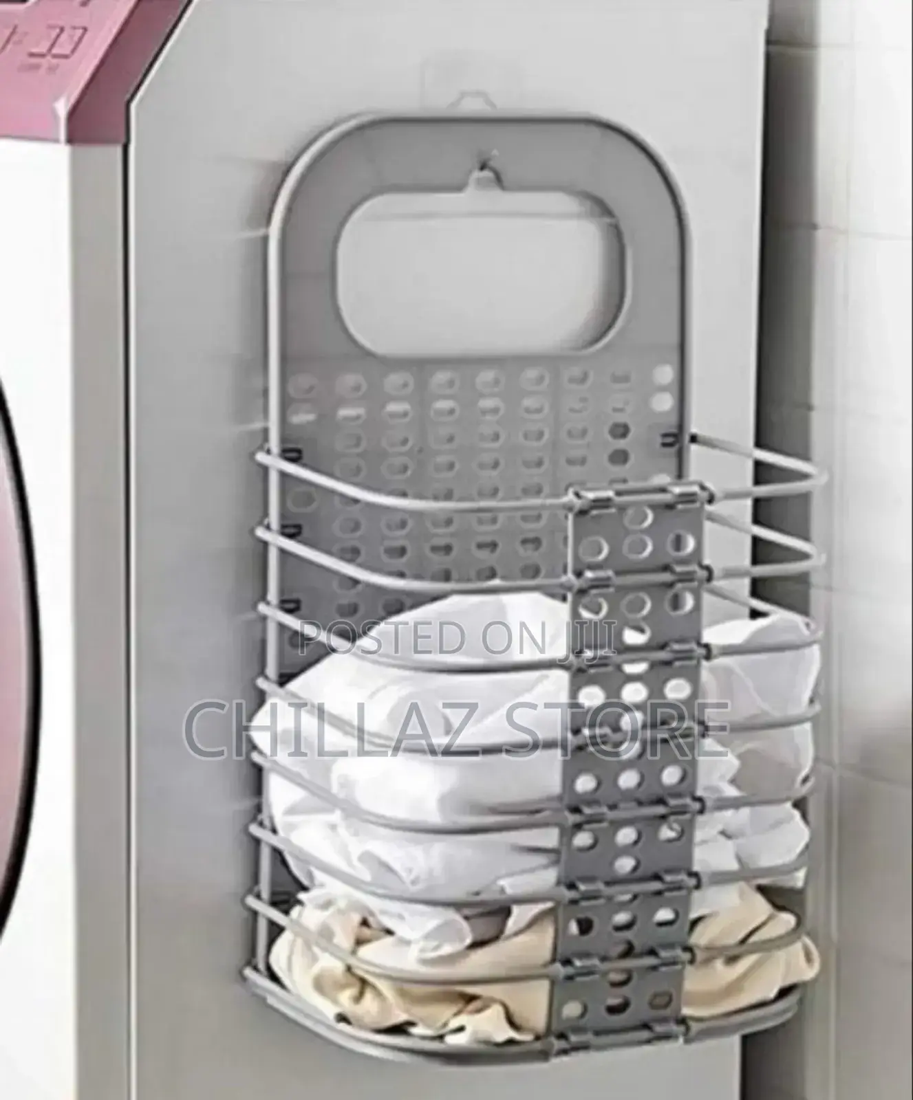 Foldable Wall Mounted Clothes Basket