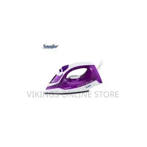 Sonifer Quality Electric Steam Dry Flat Iron - Purple, White