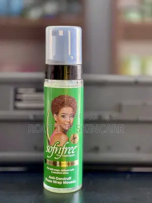 Sofnfree Black Castor Oil Anti Dandruff Wrap Mousse