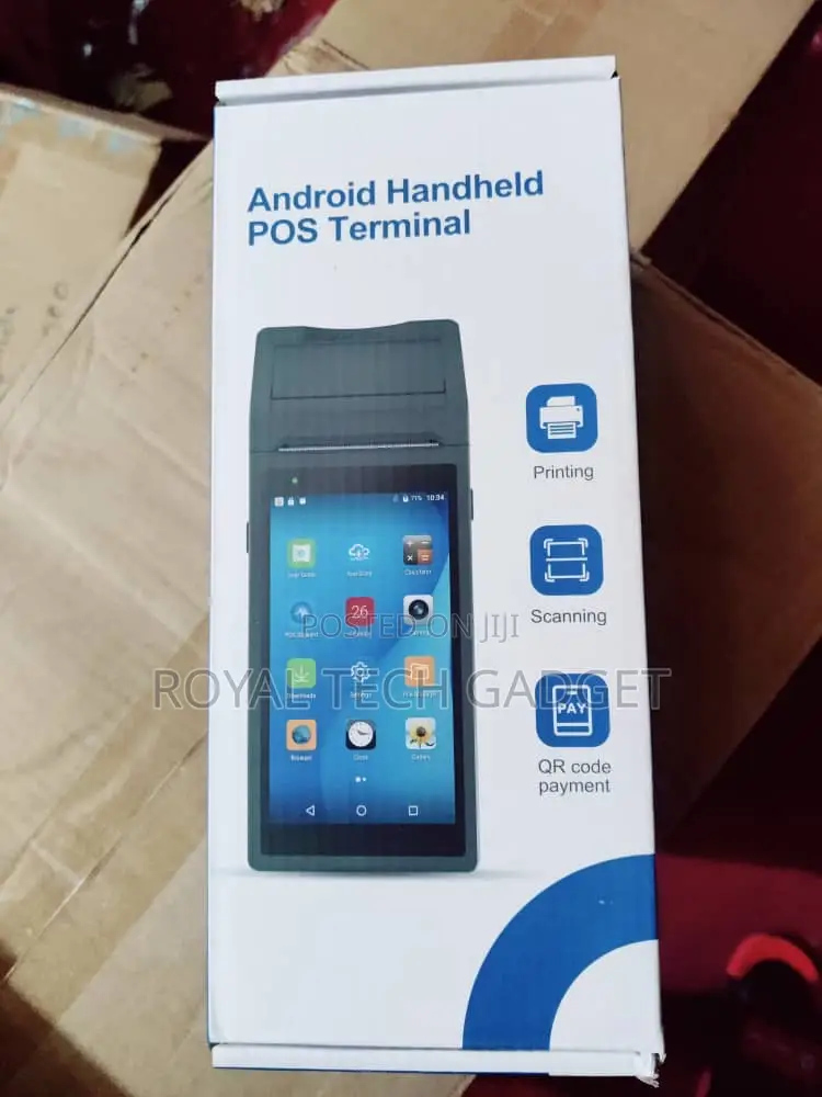 Android Handheld POS Machine Pos Terminal Receipt