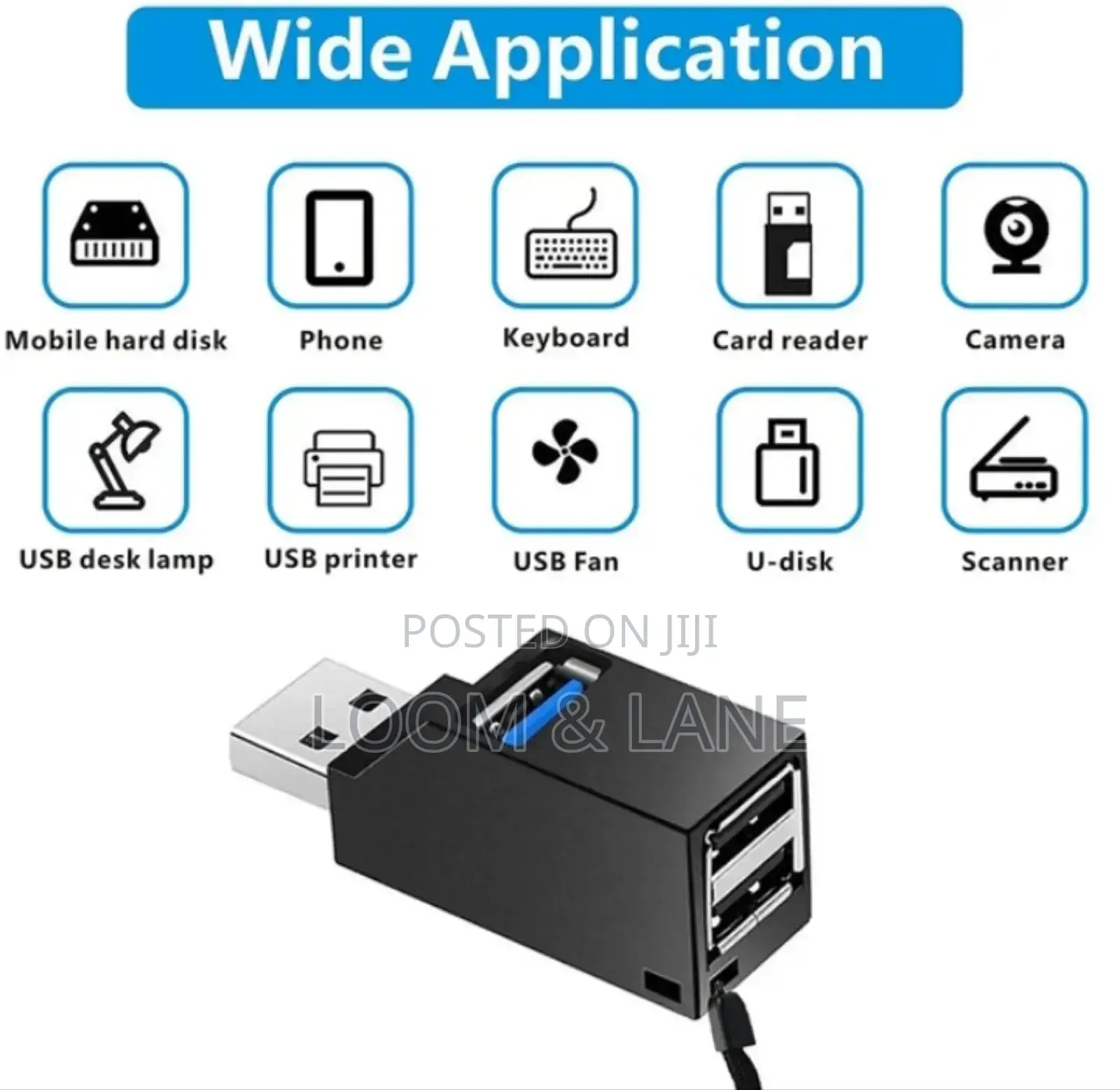 3 in 1 USB Extender