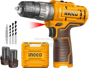 Ingco Cordless Drill Machine, With Impact Function
