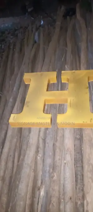 3d Mirror Gold Acrylic Letters