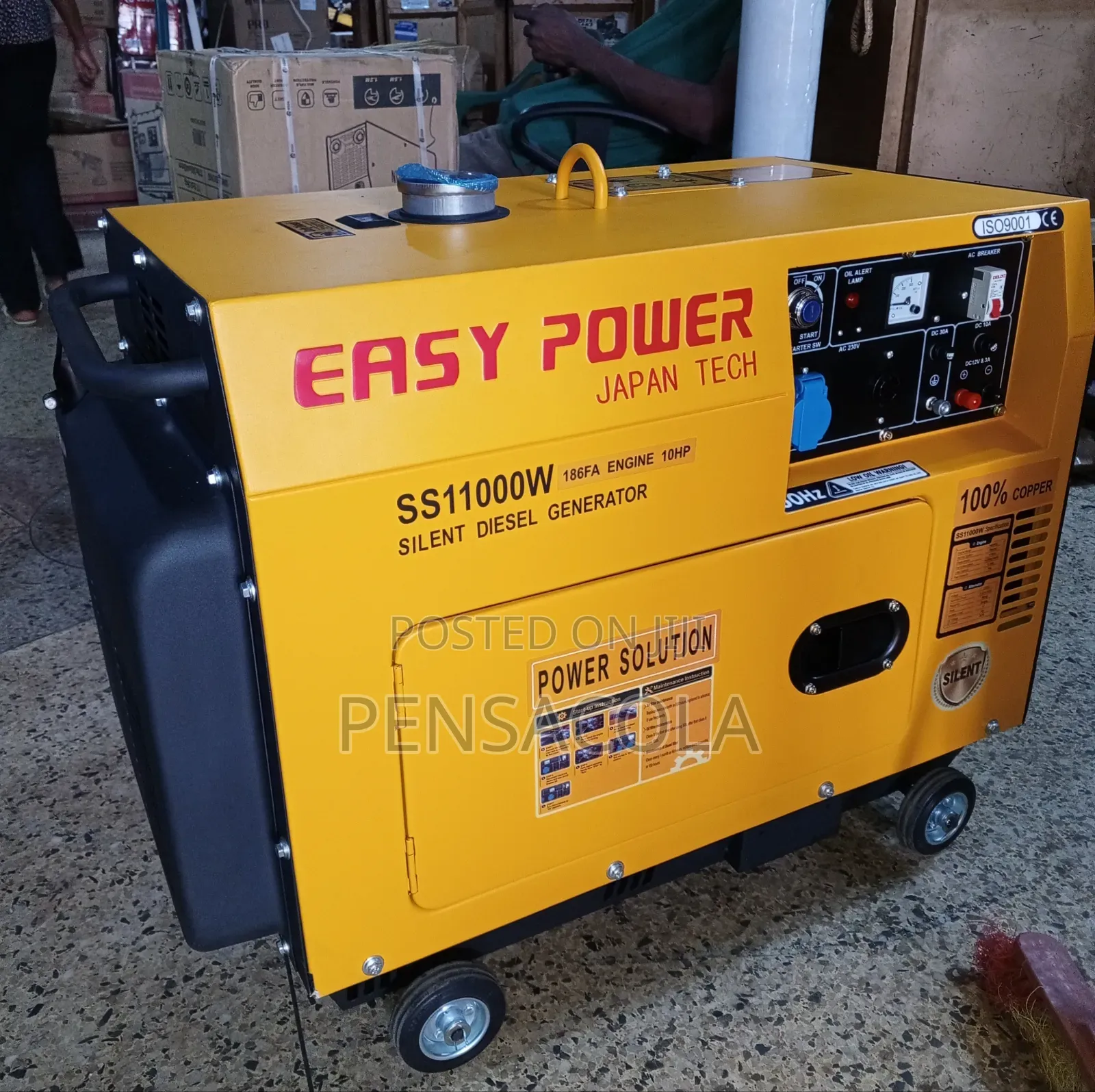Diesel Silent Generator 7.5kva
