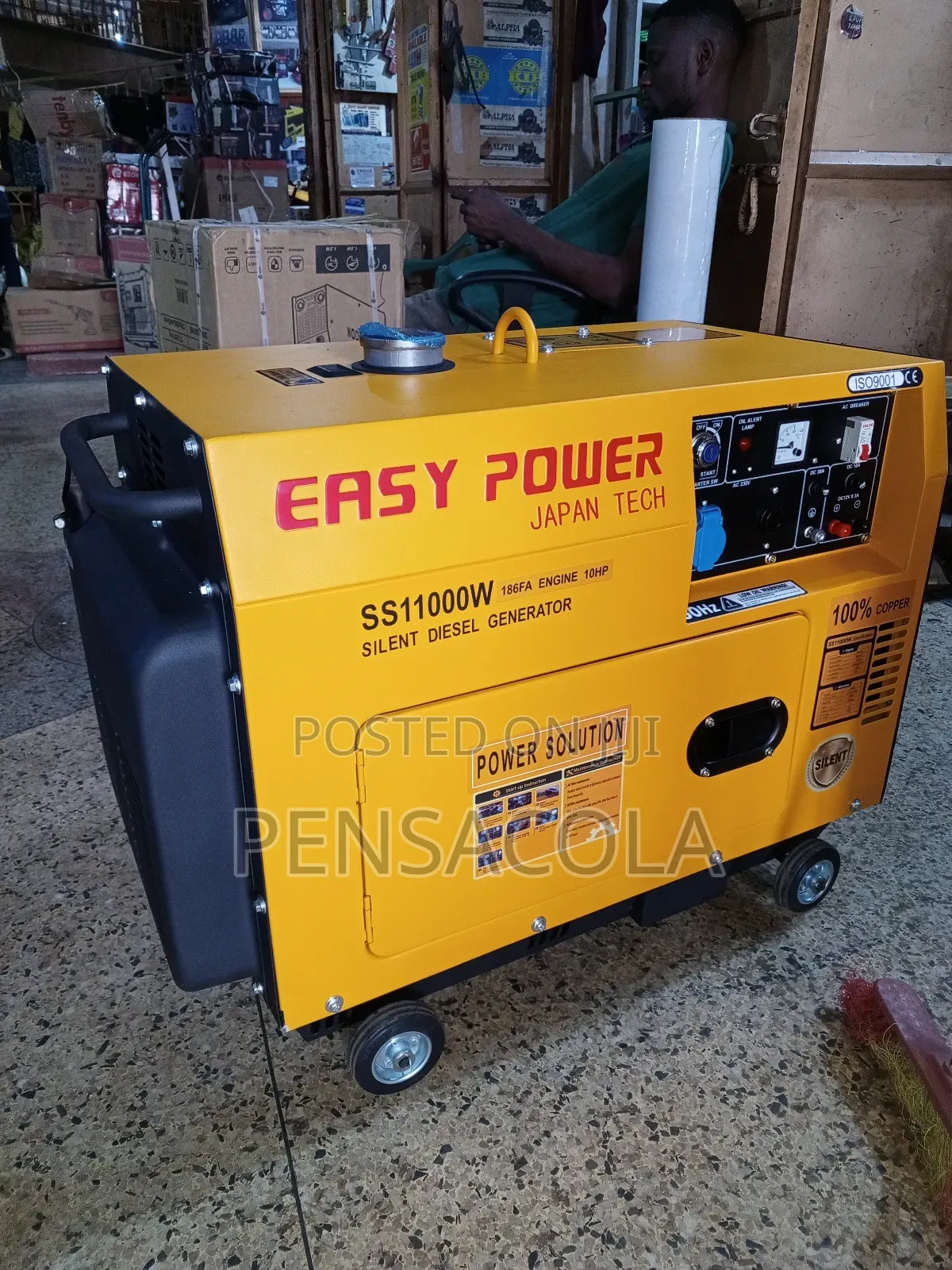 Diesel Silent Generator 7.5kva