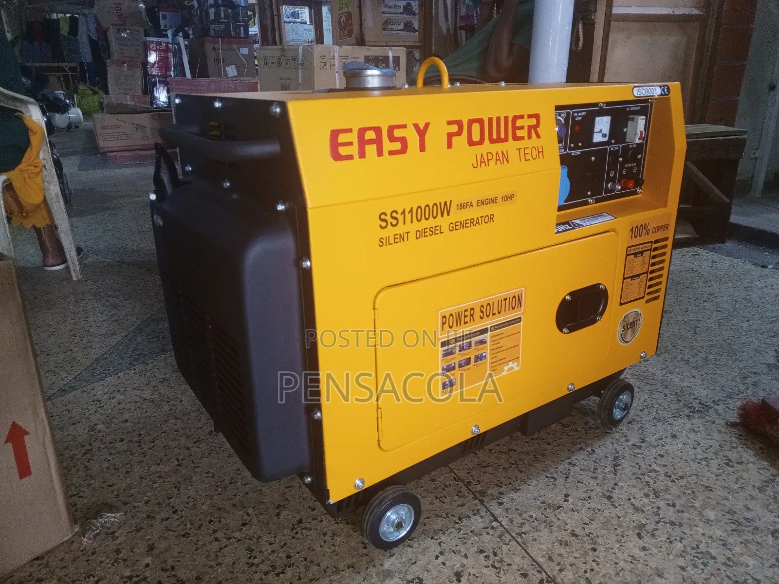Diesel Silent Generator 7.5kva