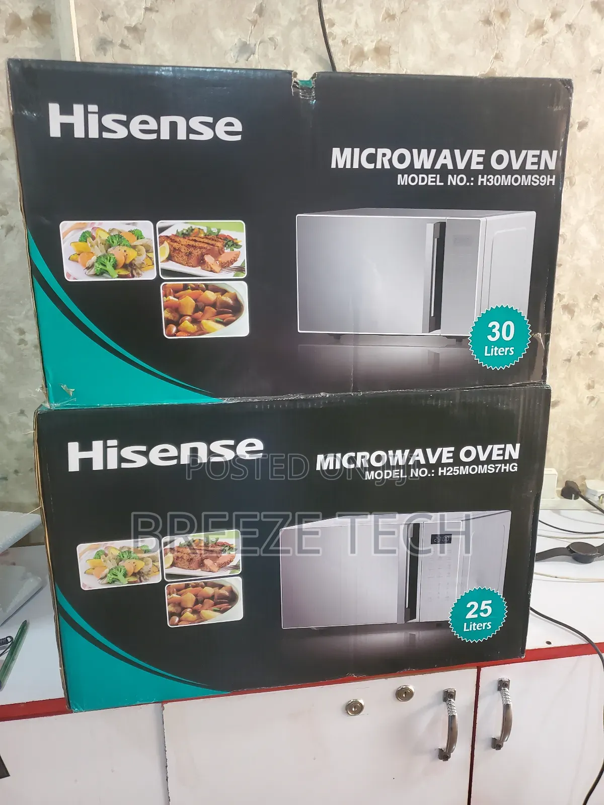 It's 30"Ltrs Hisense Microwave