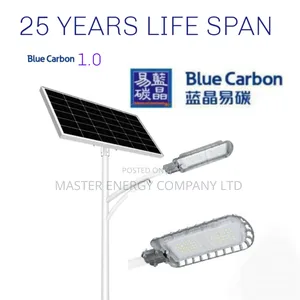 100w Blue Carbon Solar Street Lights Original German