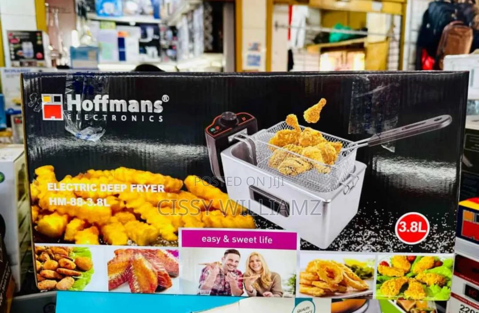 3.8l Hoffman Deep Fryer/Hoffman Electric Deep Fryer