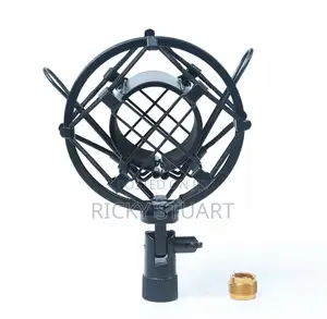 Shock Mount for Shotgun Microphone Fits 5/8 Inch Boom Pole