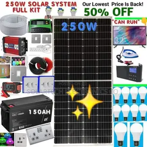 250w Complete Solar System JRM