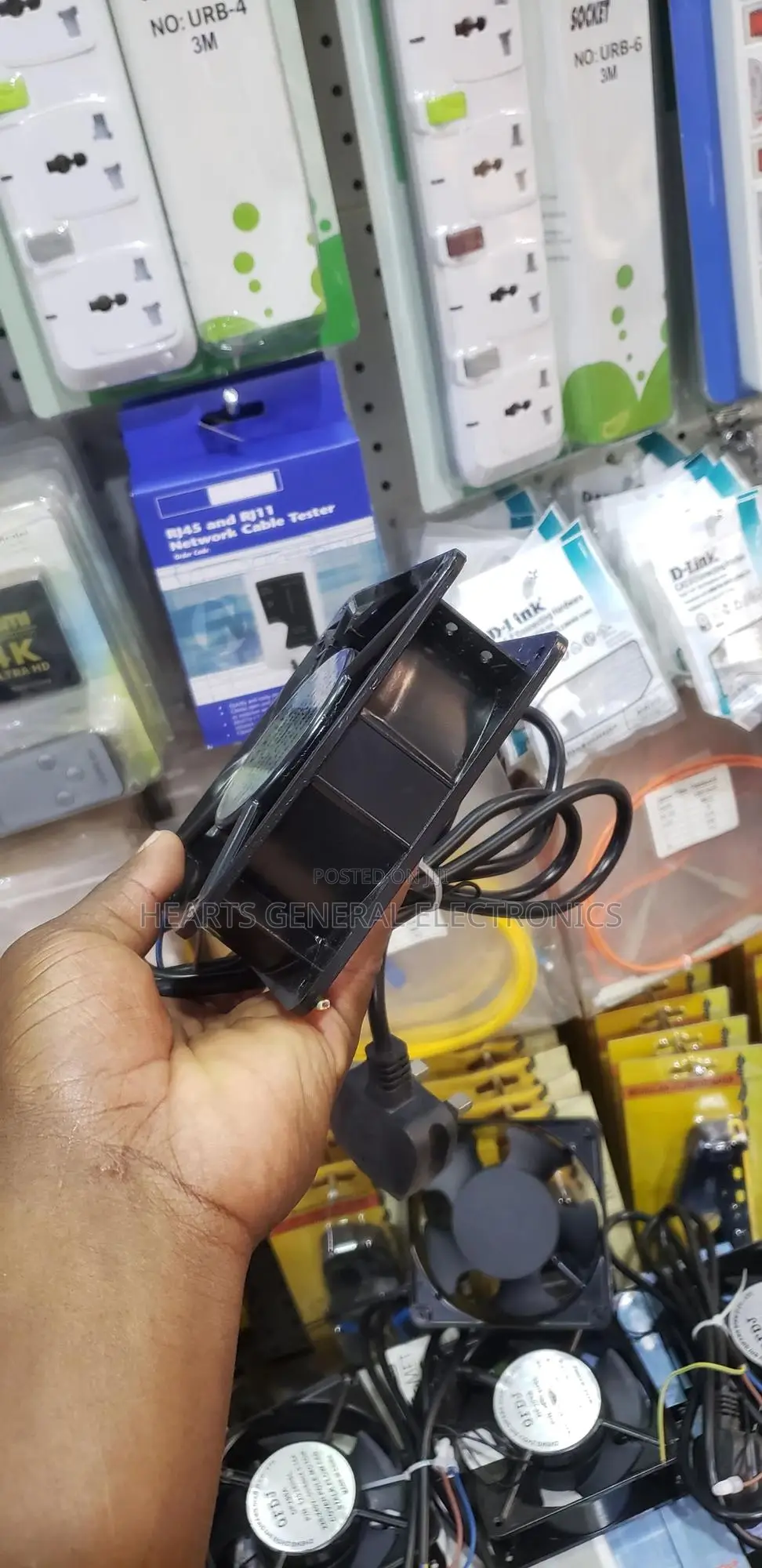 Rack Cabinet Cooling Fans (Airflow Fan)