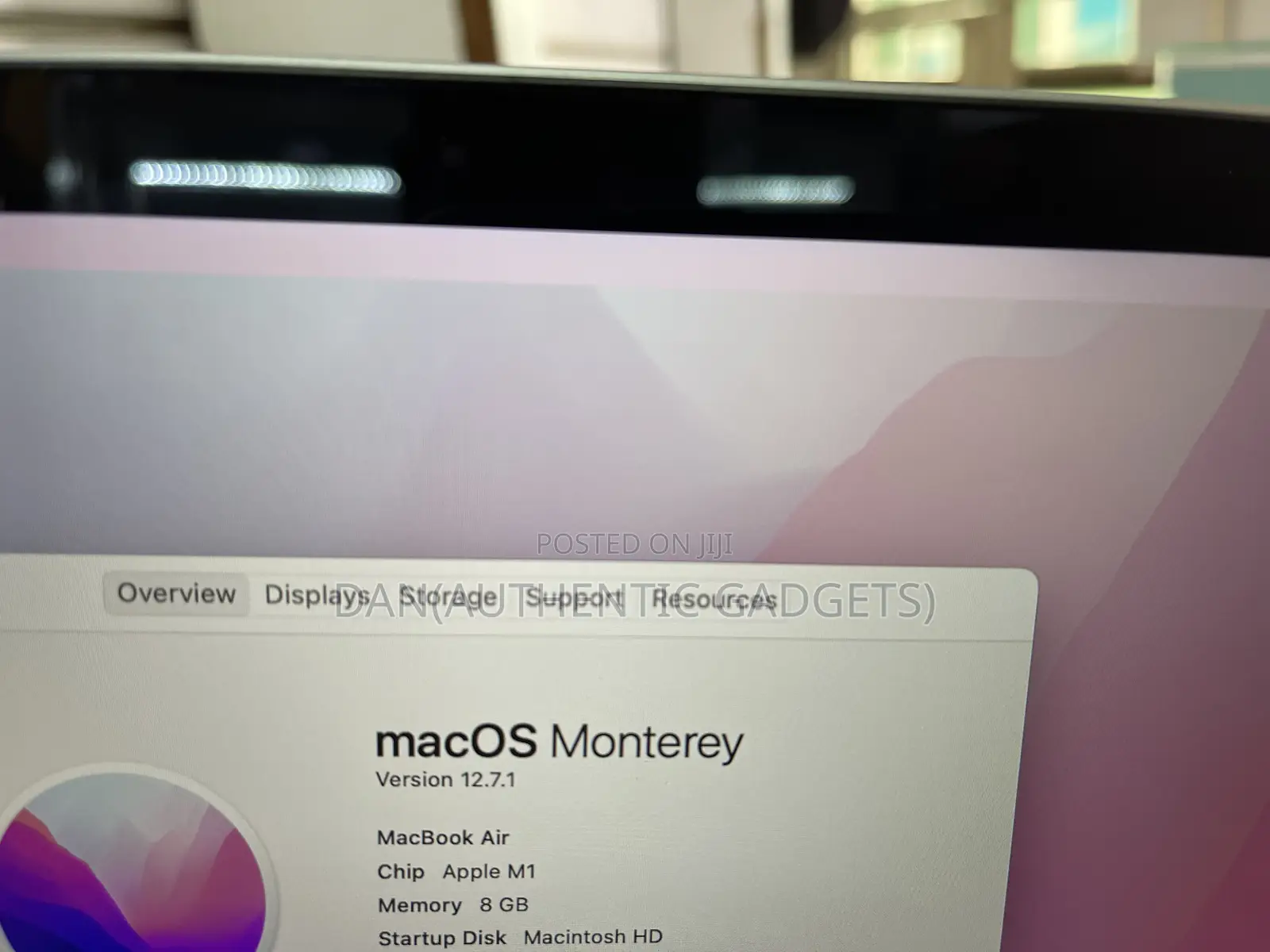 Laptop Apple MacBook Air 2020 M1 8GB Apple M1 SSD 256GB