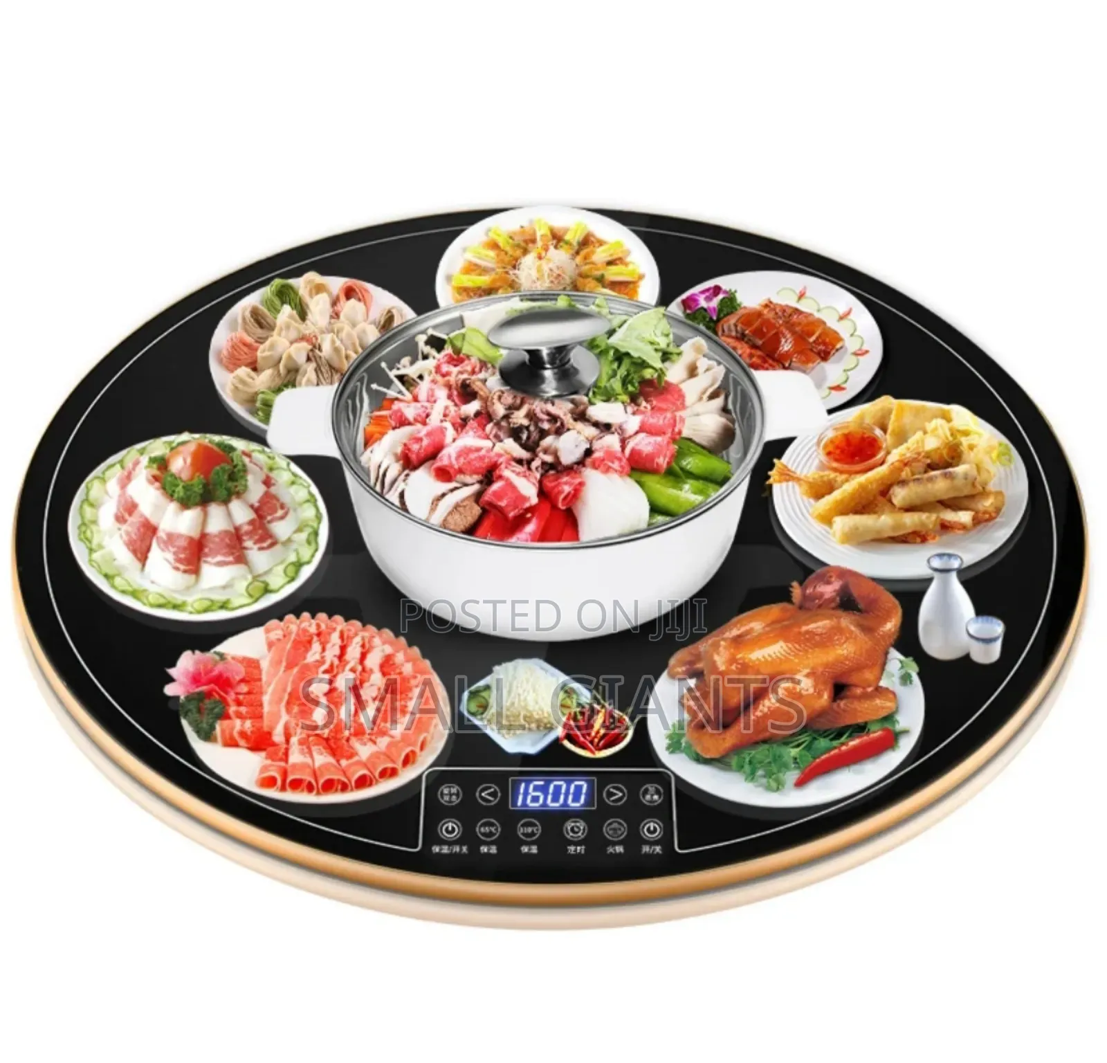 Rotating Hot Pot Meal Insulation Warming Board