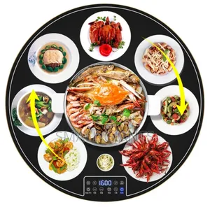 Rotating Hot Pot Meal Insulation Warming Board