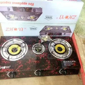 Gas Cooker Tripple
