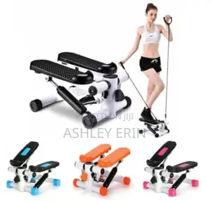 Fitness Mini Stepper With Resistance Bands