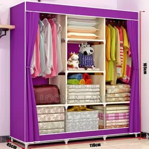 Wooden Frame Wardrobe
