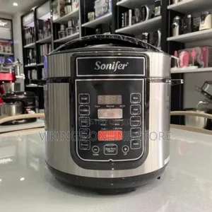 Sonifer 5.0L Electric Pressure Cooker Silver Model: SF- 4019