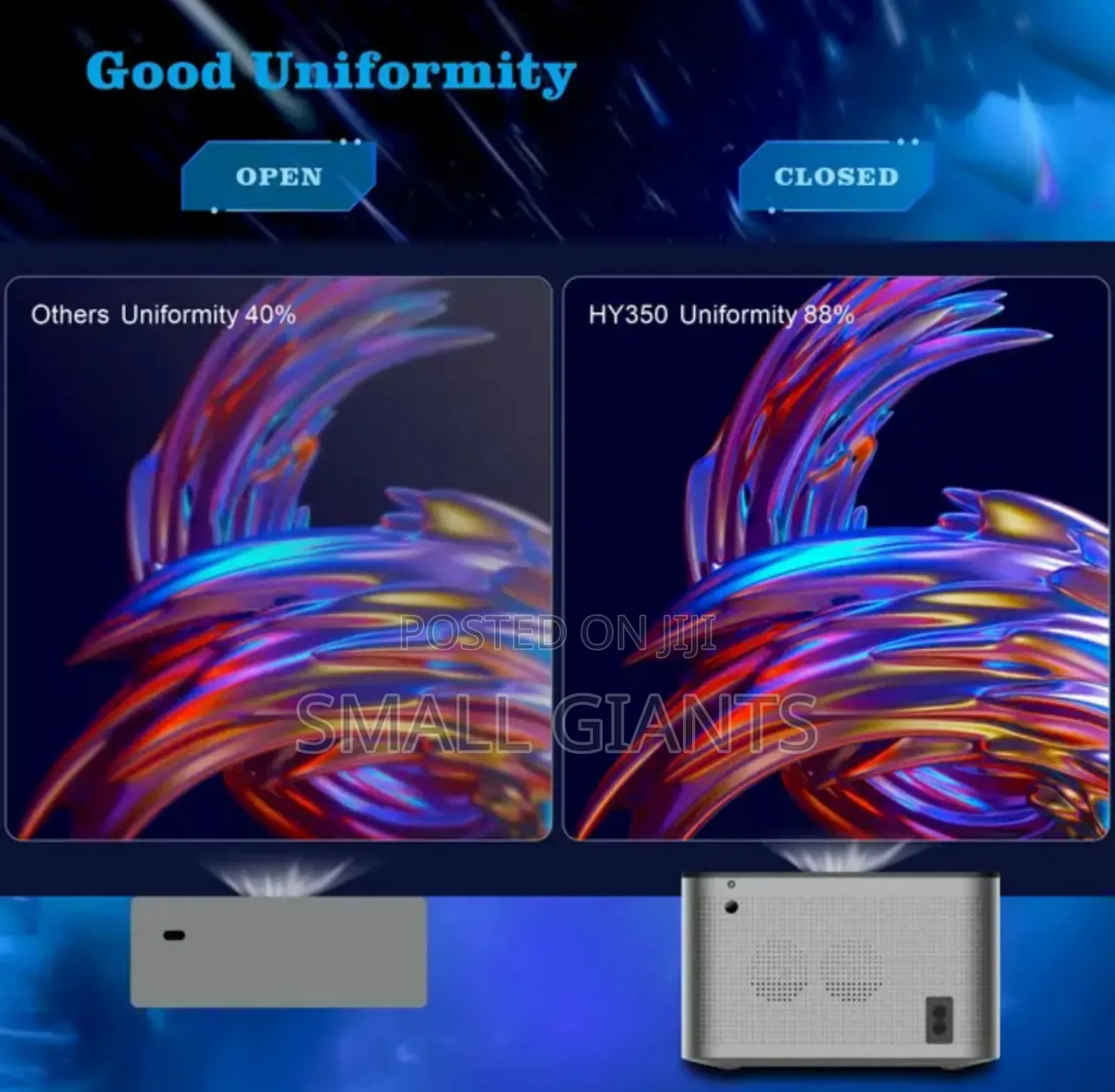 HY350 Android Overhead Video Projector