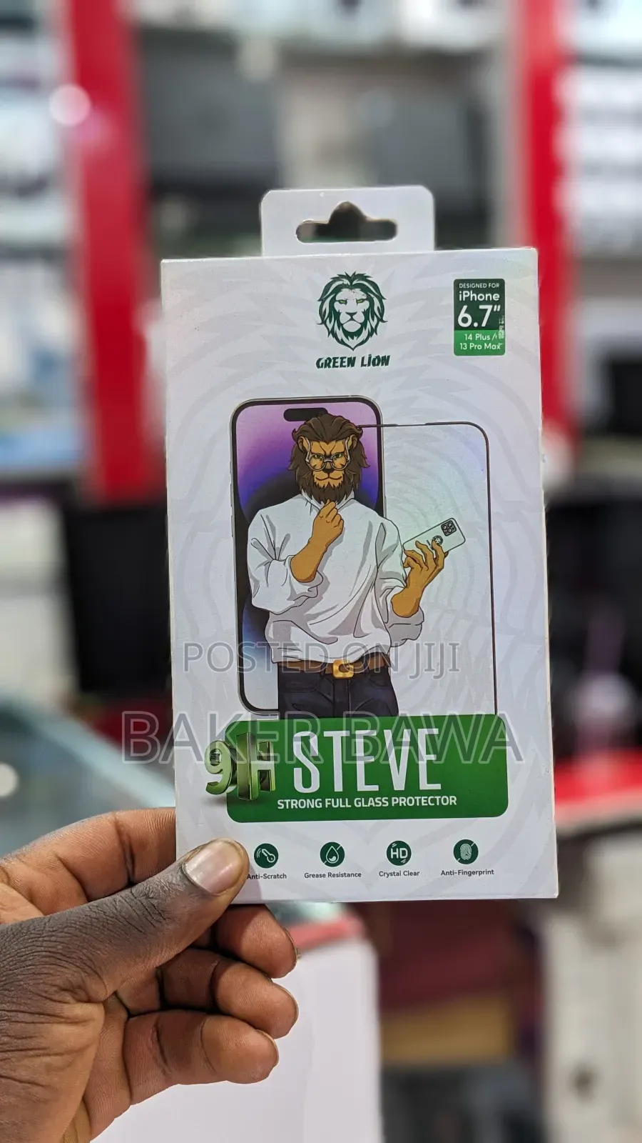 Strong Full Glass Protector for iPhone 14plus /13pro Max