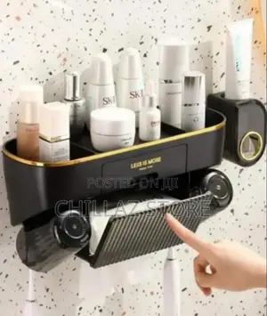 Mounted Toothbrush Holder
