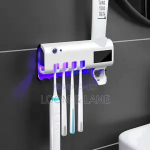 Smart Automatic Toothpaste Toothbrush Holder and Sterilizer