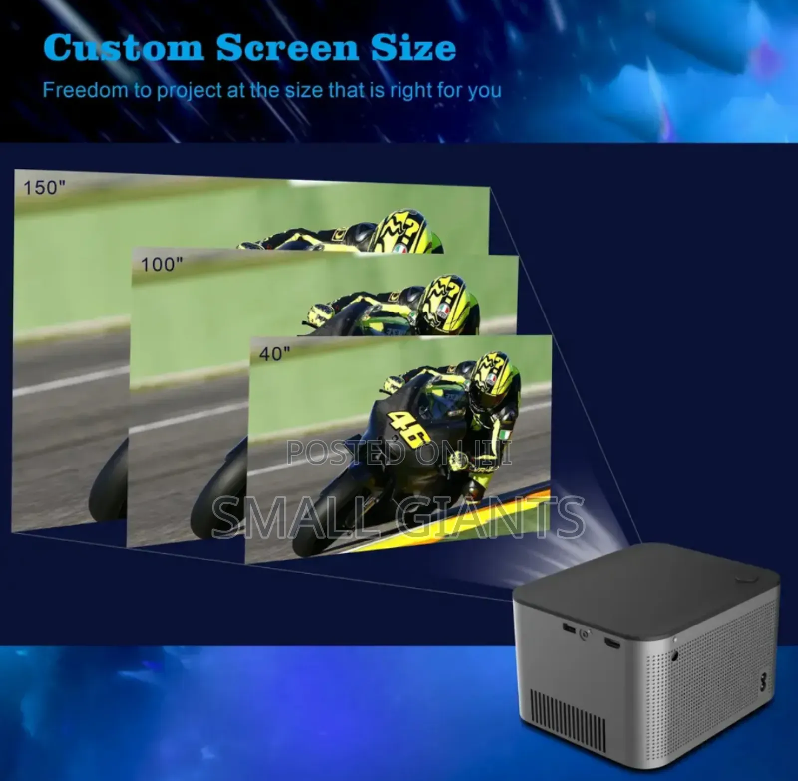 HY350 Android Overhead Video Projector