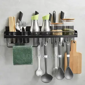 Wall Mounted Kitchen Rack for Cooking Tools