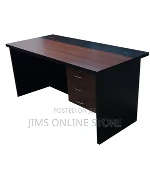 Office Table 160cm With Moving Drawer