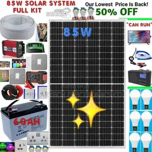 85W Complete Solar System