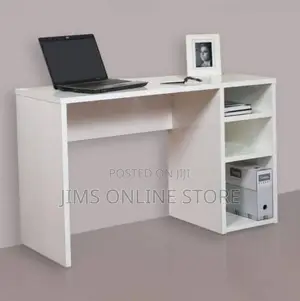 Simple Reading Table 120cm White Made on Order