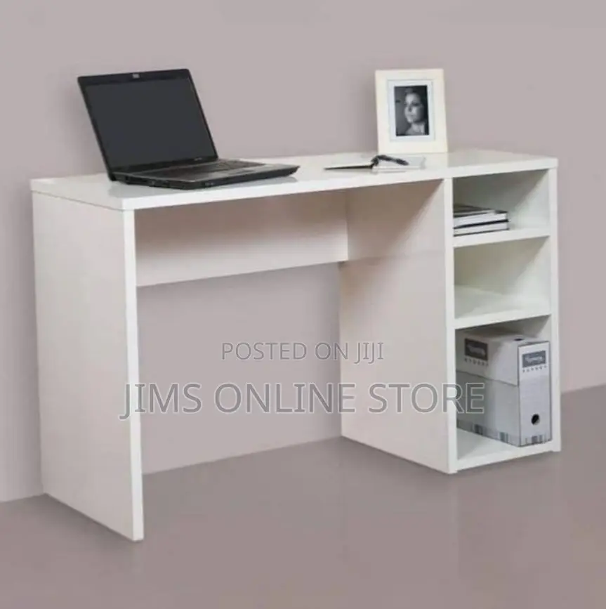 Simple Reading Table 120cm White Made on Order