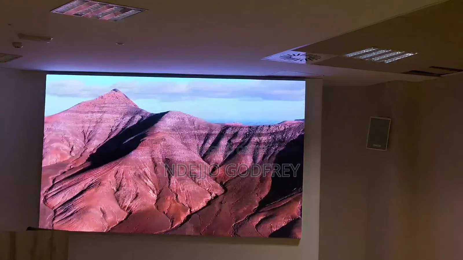 LED Church Backstage Screen