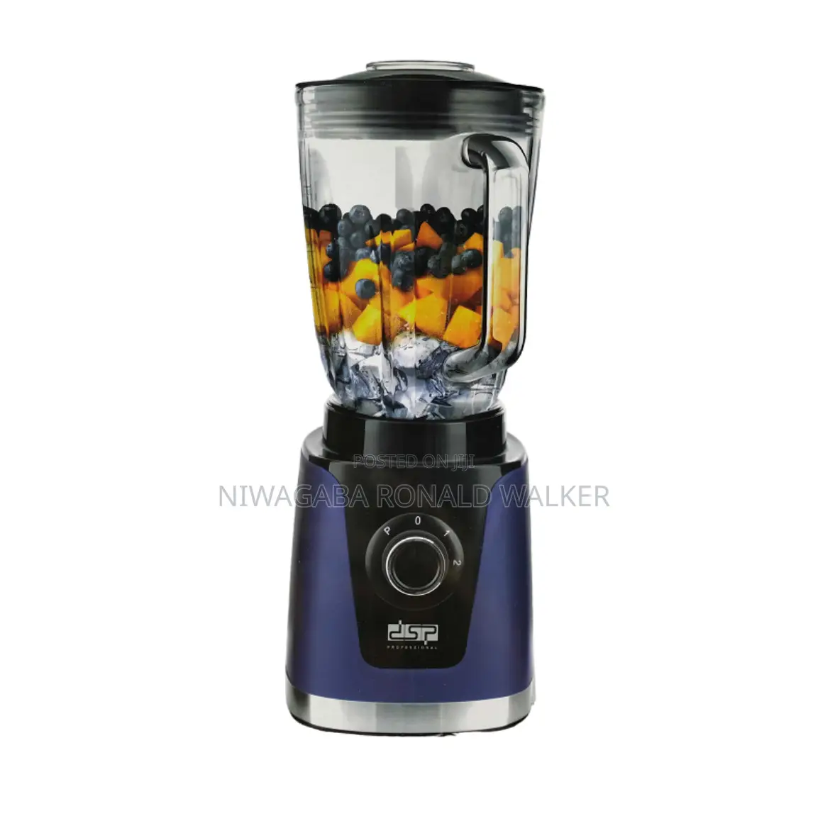 2 in 1 Glass Jar DSP Blender