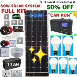 30W Complete Solar System