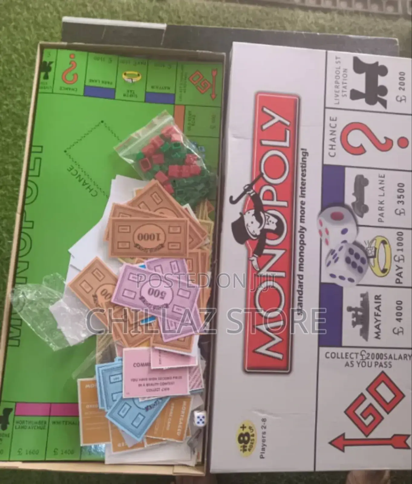 Real Estate Monopoly Game Board