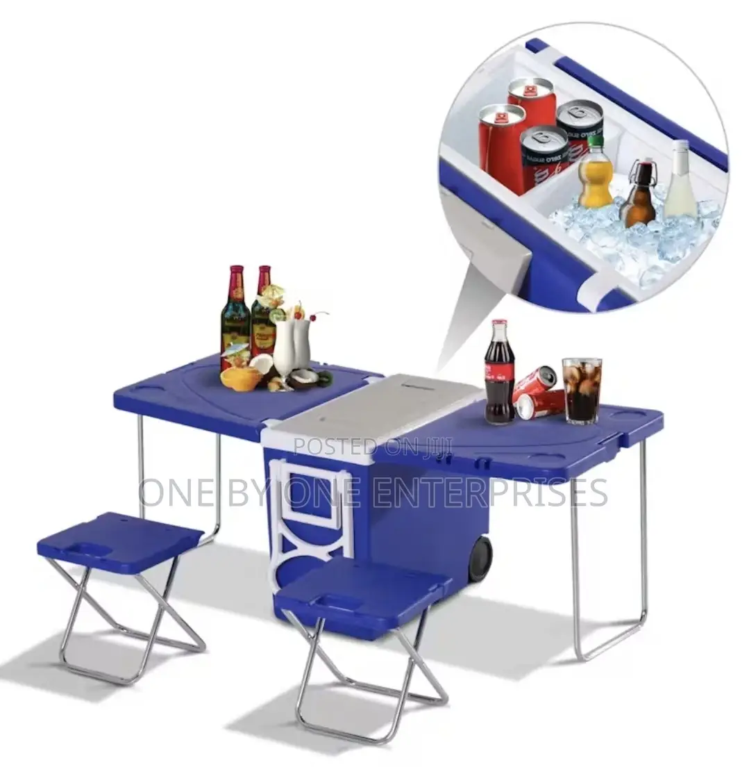 28 Litre Cooler Box Folding Table Chair Set