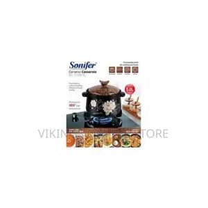 Sonifer Ceramic Casserole Black