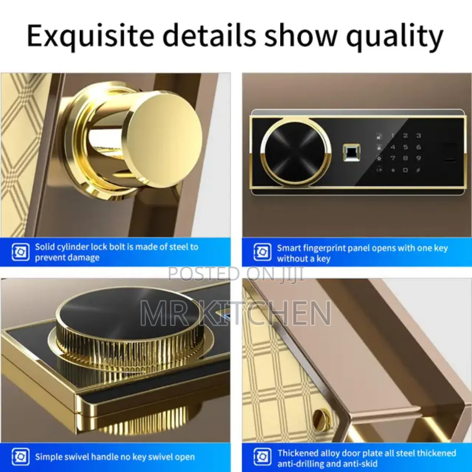 Digital Fingerprint Safe Box