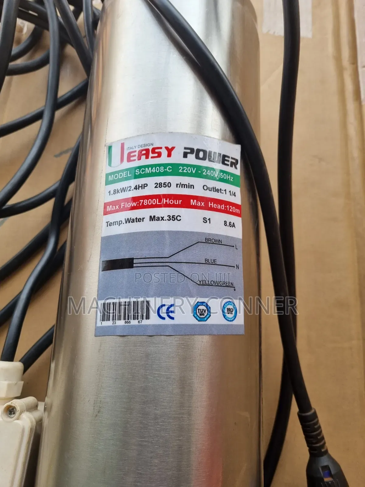 120m Immerse Pump