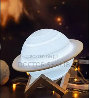 Air Humidifier 3D Planet Moon Lamp Light