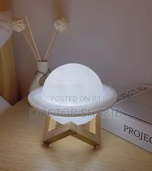 Air Humidifier 3D Planet Moon Lamp Light