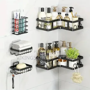 5 Sets Cosmetics Lotion Bathroom Storage Rack