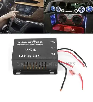 Step-Up Car Transformer, 25A 12V to 24V Voltage Converter