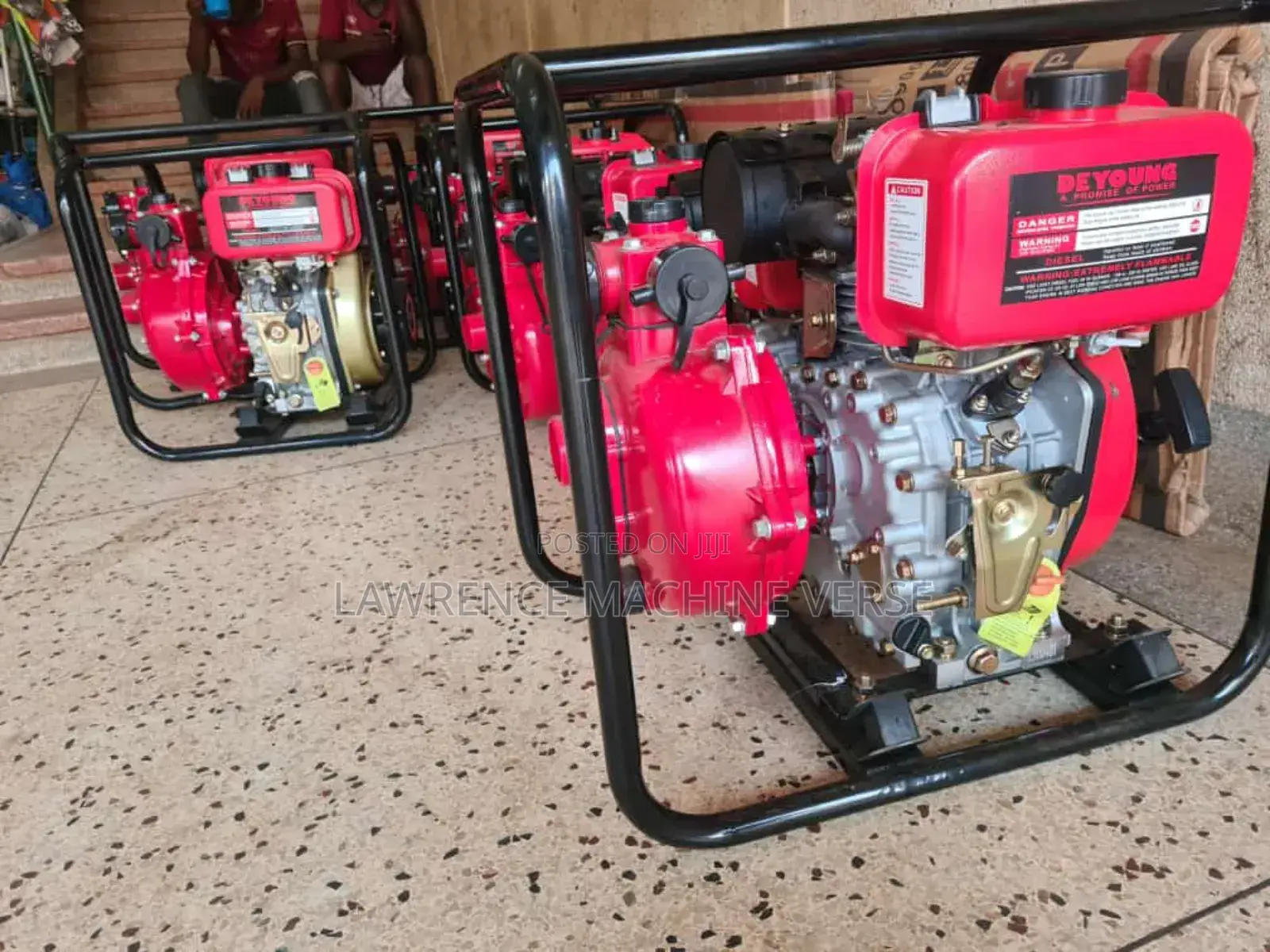 Diesel High Pressure Water Pump